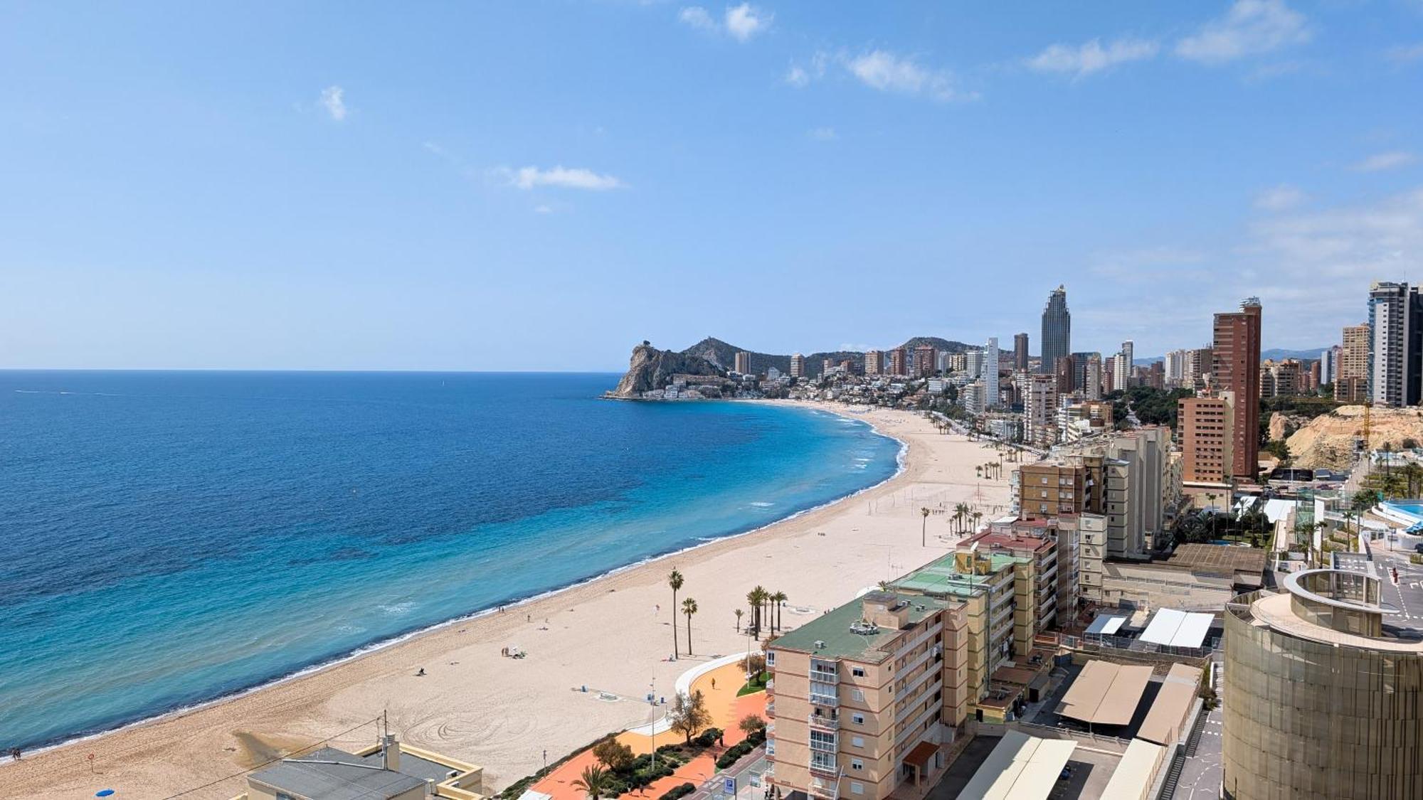 Pintor Sorolla Sea Front Apartment 貝尼多姆 外观 照片